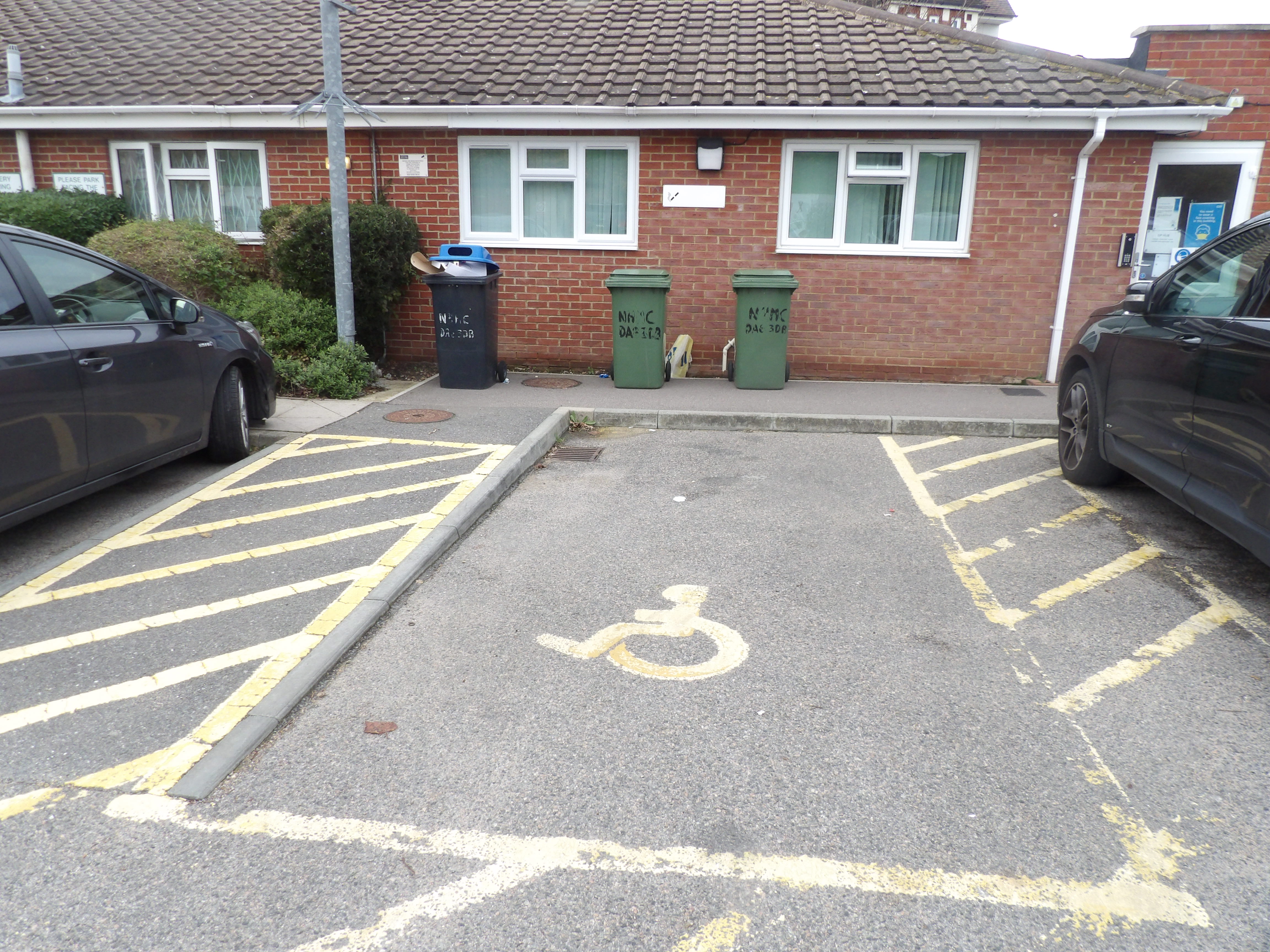 disabled parking space